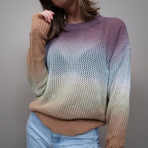 Spiritual Gangster ombré knit sweater - NEVER WORN!
